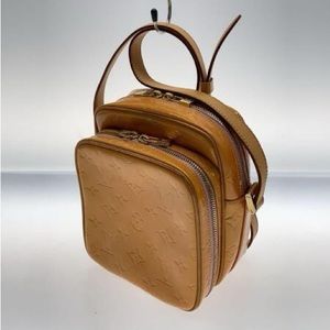 Worcester monogram Vernis LV sling